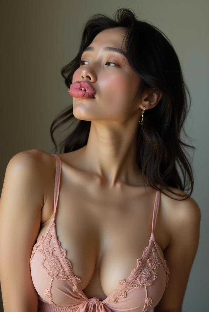 Korean sucking a very big penis