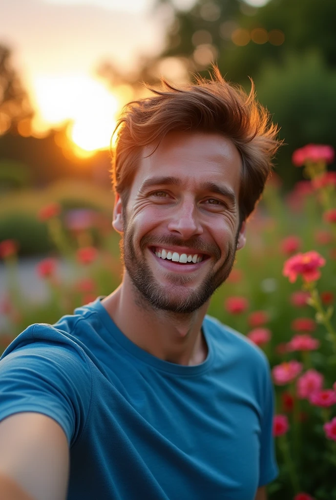 Selfie photo of man