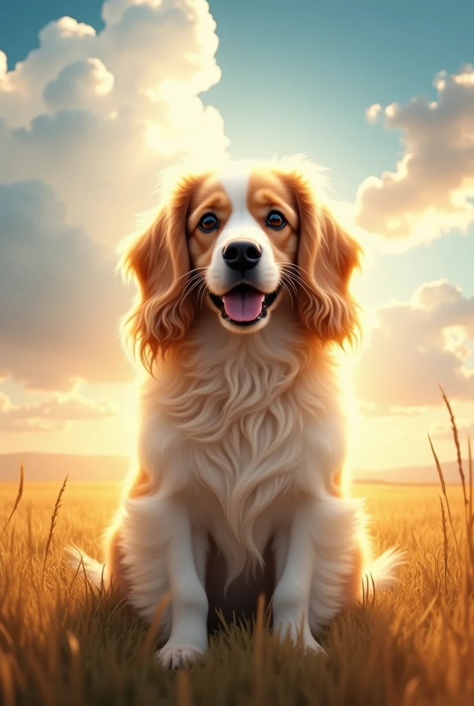 Dog with Jesus Christ's hair