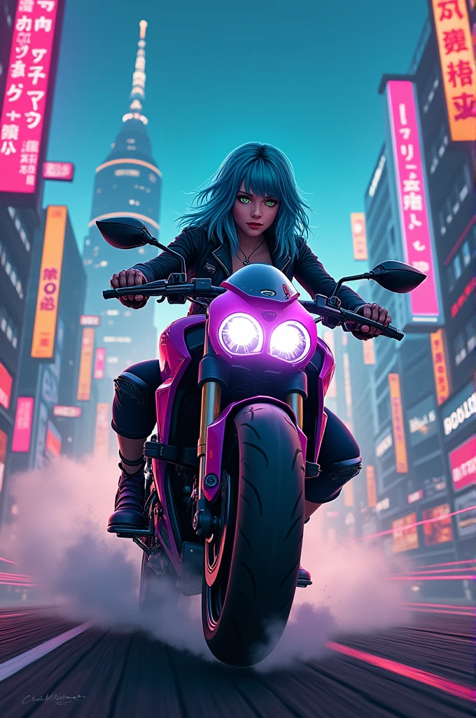 Anime and motorcycles
