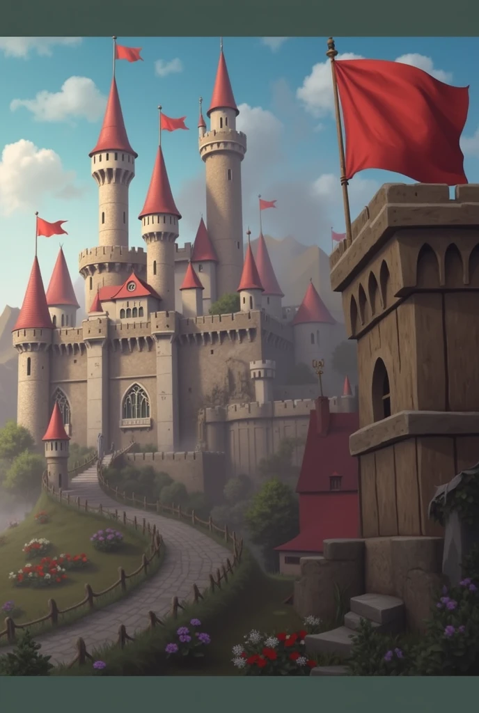 Kingdom, Castle red flag, path