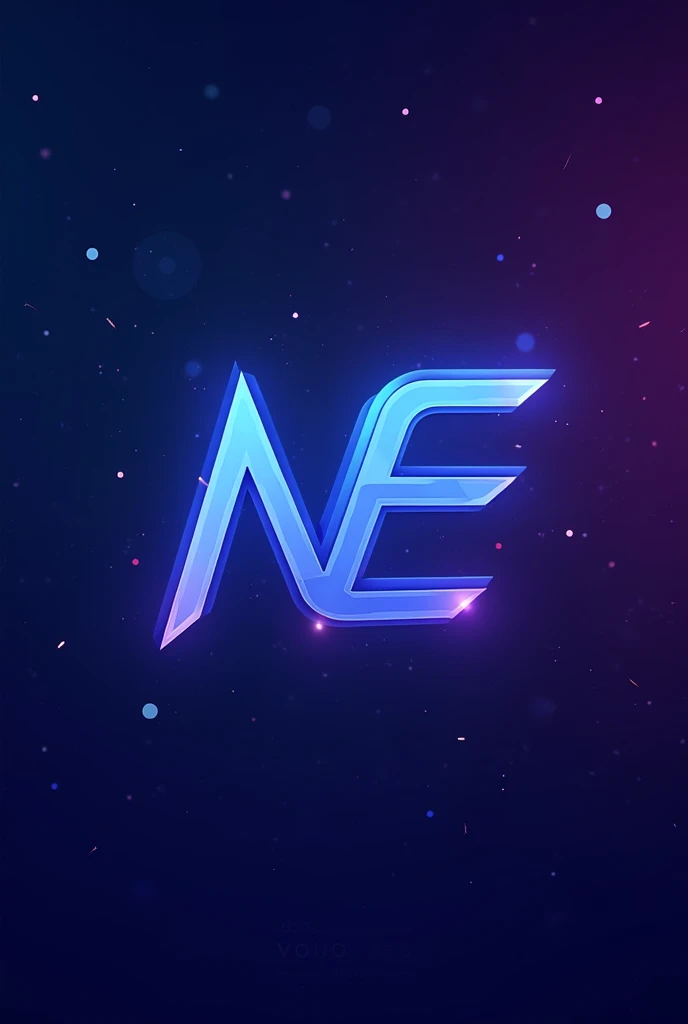 A NE written icon logo