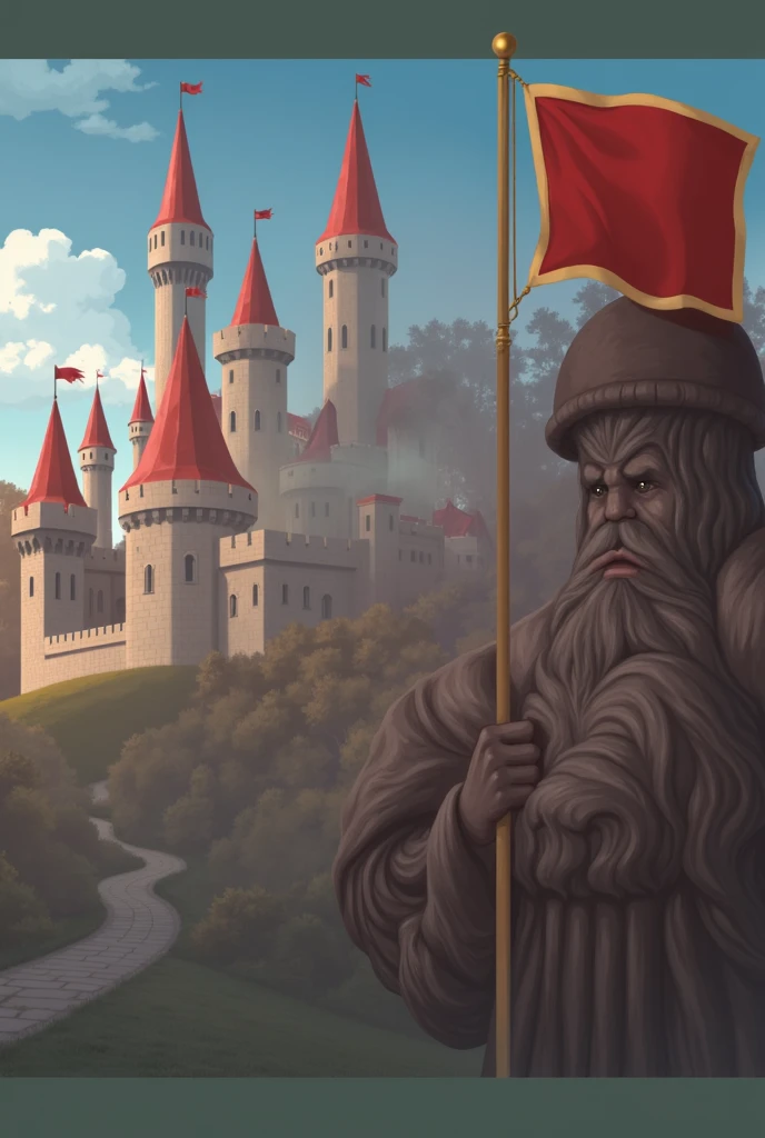 Kingdom, Castle red flag, path