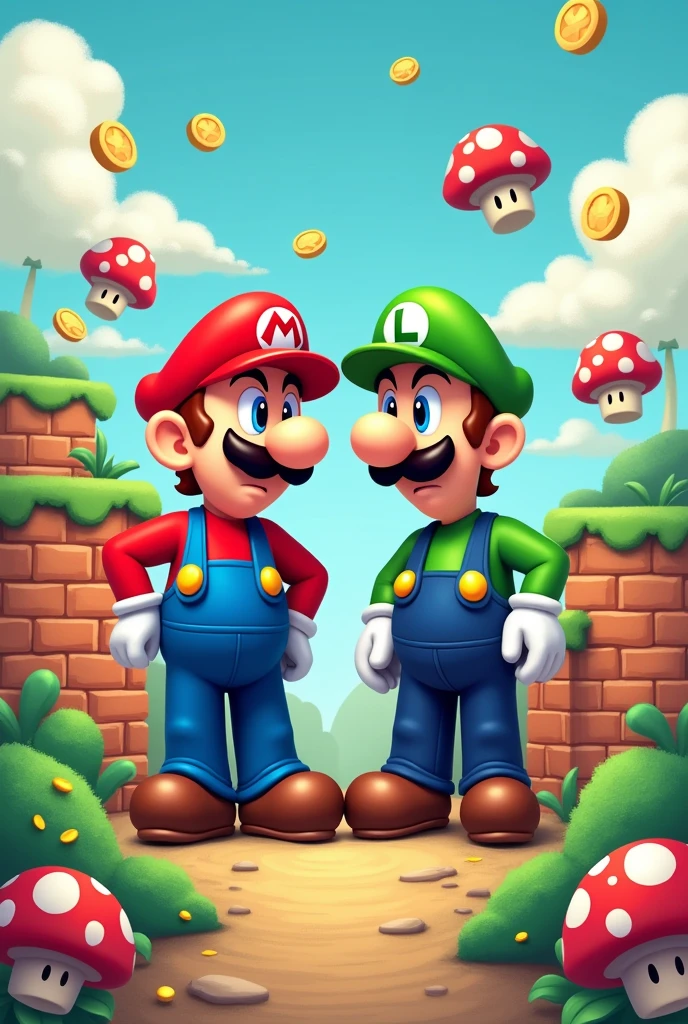 Mario Bros with Luigi
