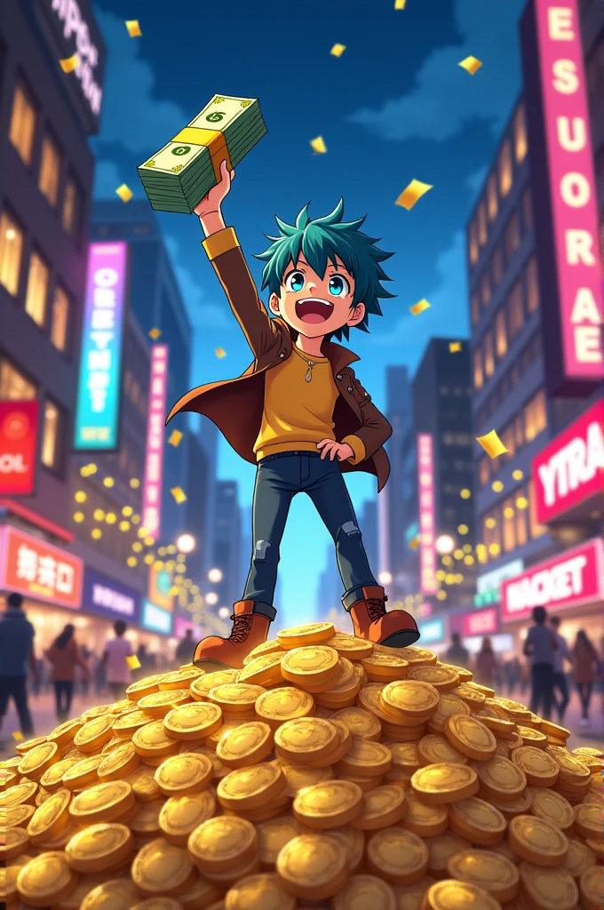 Anime with money