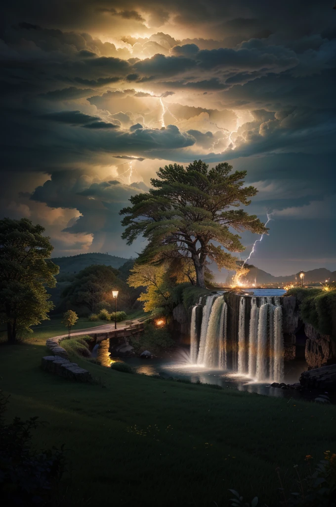paisaje, panorama, Path to Heaven, naturals, Cedar, Cedars do Líbano, forst, Rivers of water, Thunder light, Detailed Realistic FullHD Photorealism, majestic, appealing, fire, villany, thunder, Sky thunder, Man's Back, man walking, Running, Path to Sky, Photorealistic 6K, Detailed UltraHD, detailed colors 8k, Elegant beauty, floor, stele, lightning strikes, heavens, céu Godlike, tempest, Towards the heavens, heavenly, Godlike, photorrealistic, Rendering, 4K, 8k, detailed textures, detailed shadows, padoru, detailed colors, God's Heaven, UltraHD 16K Details, Texturas photorrealistics de 16K, detailed sharpness 16K, detailed sharpness, detailed colors, realistic shadows, ultra realistic textures, High power, natural beautifuls, natural colors, realistic contrast, Texturas photorrealistics, detailed colors, lifelike colors, detailed shadows, Textuta photorrealistic FullHD, Sombras photorrealistics 8k, HD photorrealistic, Detalhes ultra-realistas de 8k, Cor photorrealistic 4K, Detailed FullHD Lights, Texturas Detalhadas photorrealistics 8k, Nitidez photorrealistic, villany, 4k detailed, ultra detaild, realistic contrast de 8k, detailed sharpness, cores Ultra HD, in the Path, chic,