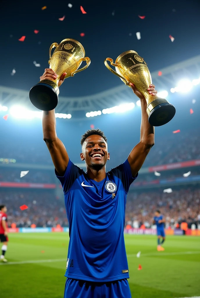 MBAPPE WITH 5 CHAMPIONSHIPS WON