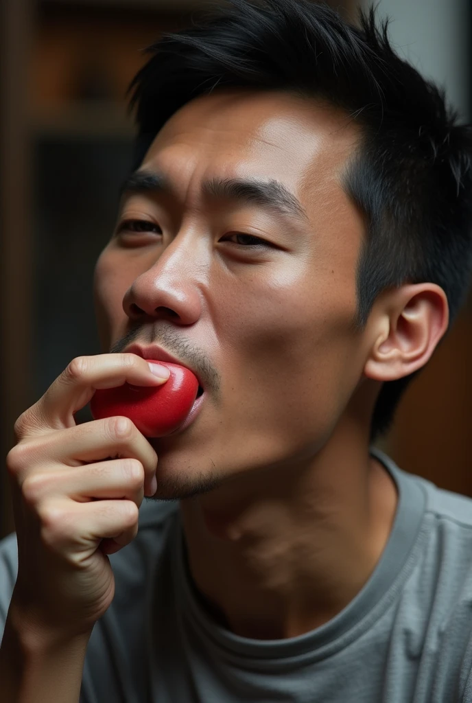a chinese man sucking a penis