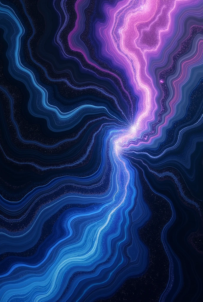 Black and blue with purple