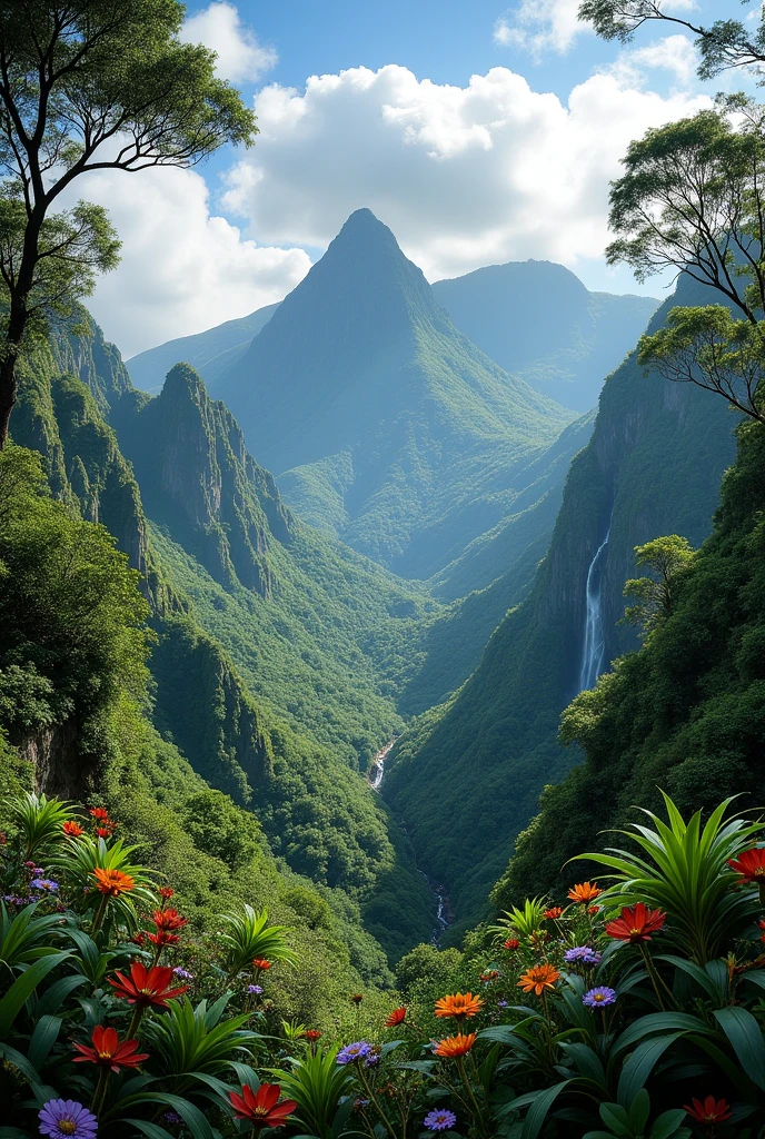 nature of the mountains of Nicoya, Costa Rica