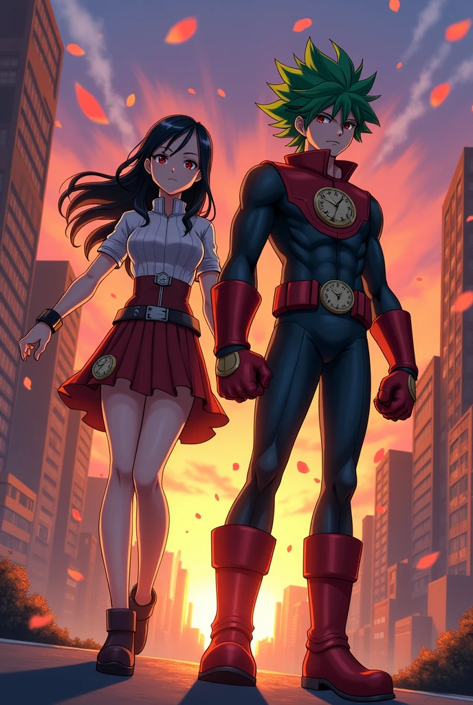 Kurumi and Deku