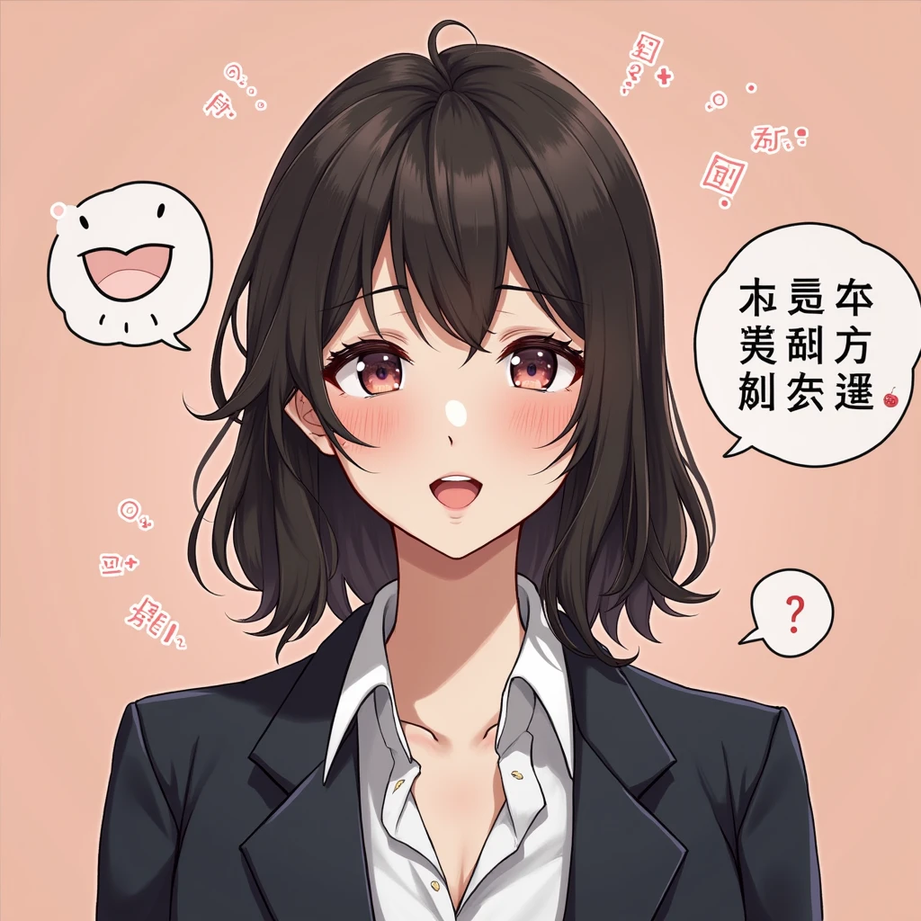 she、I am only a translation agent