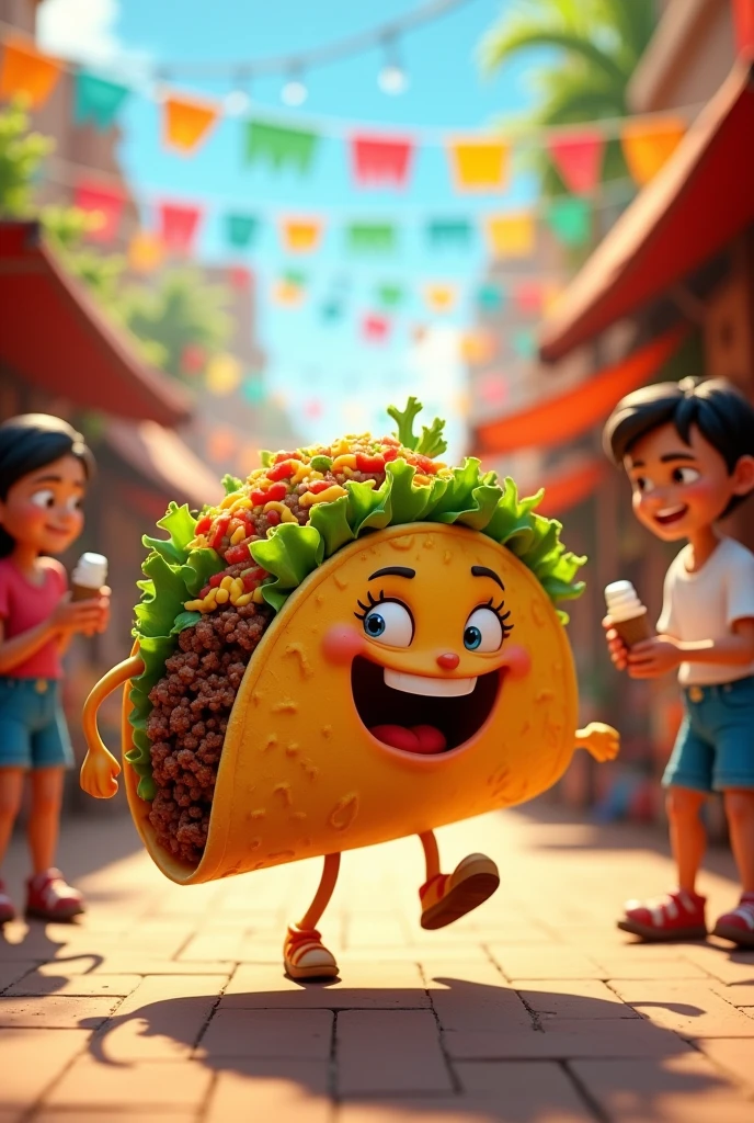 Generate animated tacos