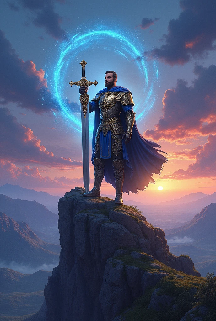 Agungtuk the Continent Maker book cover with a king and sword