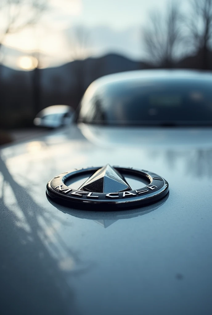 The MAXEN logo with a basic car in the background and a silver background
