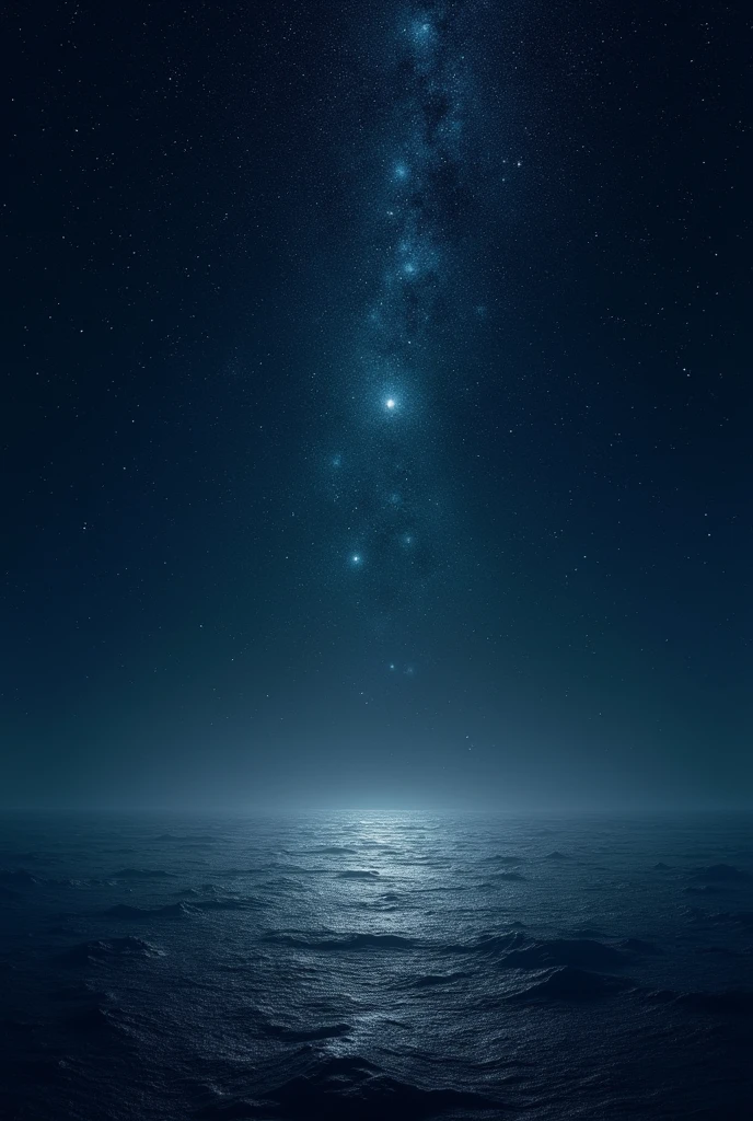 Create a dark sky with many stars, with nothing around it.