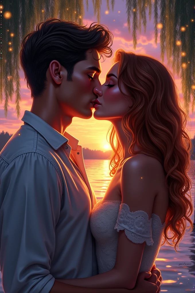 kiss
