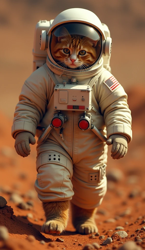 Quality of Photo　ultra-real ((Cat 3 horses))　astronaut cat　EXPLORATION OF MARS　((Spaceship repair)middle))　touch here　Similar to Armageddon