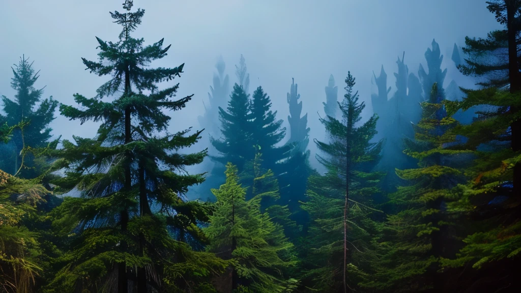 tall pine trees in a forest with a foggy sky, pine forest, florida, pine forests, sparse pine forest, swamp forest, lush evergreen forest, in serene forest setting, evergreen forest, serene forest setting, lush forest landscape, tropical forest, lush forest in background, dark pine trees, marsh vegetation, peaceful lushious forest, dense forest