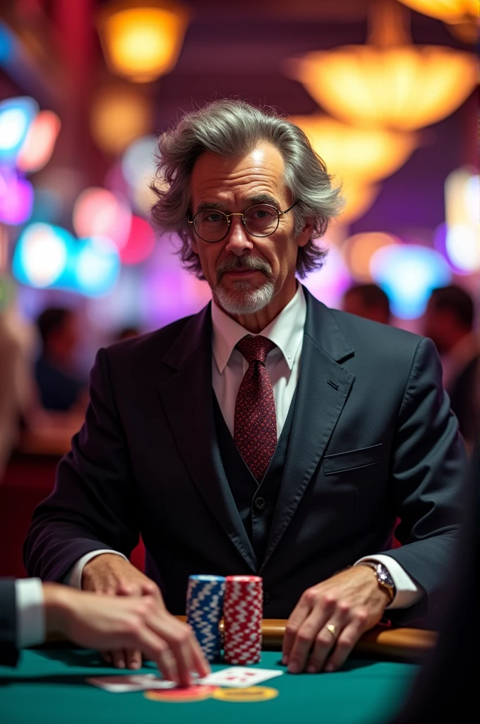 A name professor betting written in gambling area