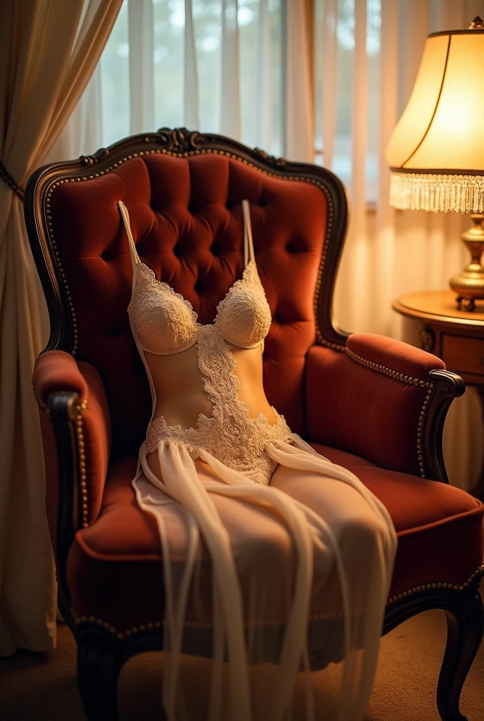 Sexy Lingerie, on a chair