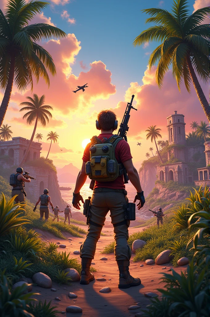 Create a free fire game