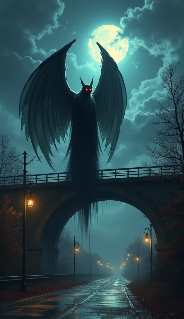 I am the Mothman, and my appearance is a sign that something terrible is about to happen