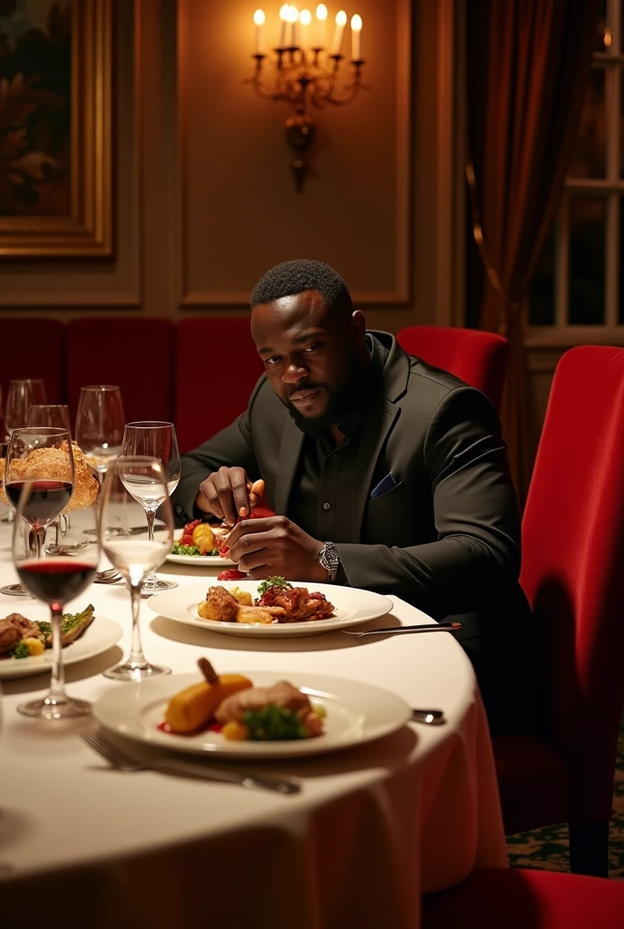 I am a black man who closed down an entire restaurant and ate alone.