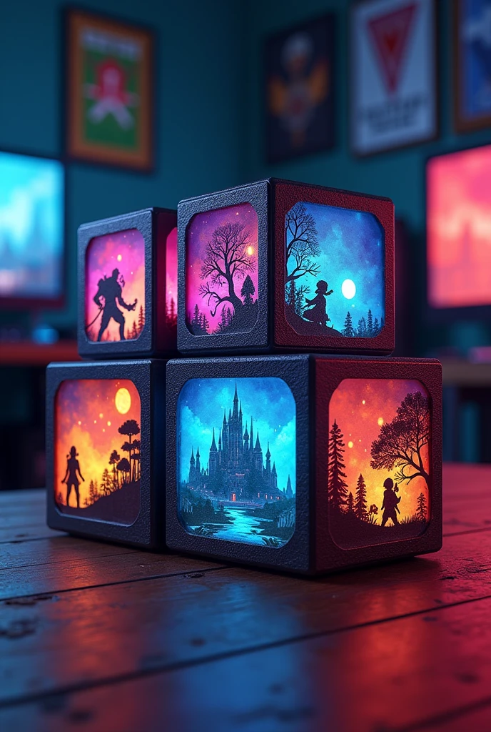 6 Gaming cubes