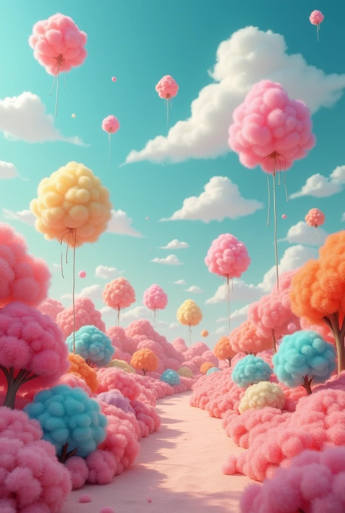 An alternate reality where everything is surrounded by butts that fart endlessly 
