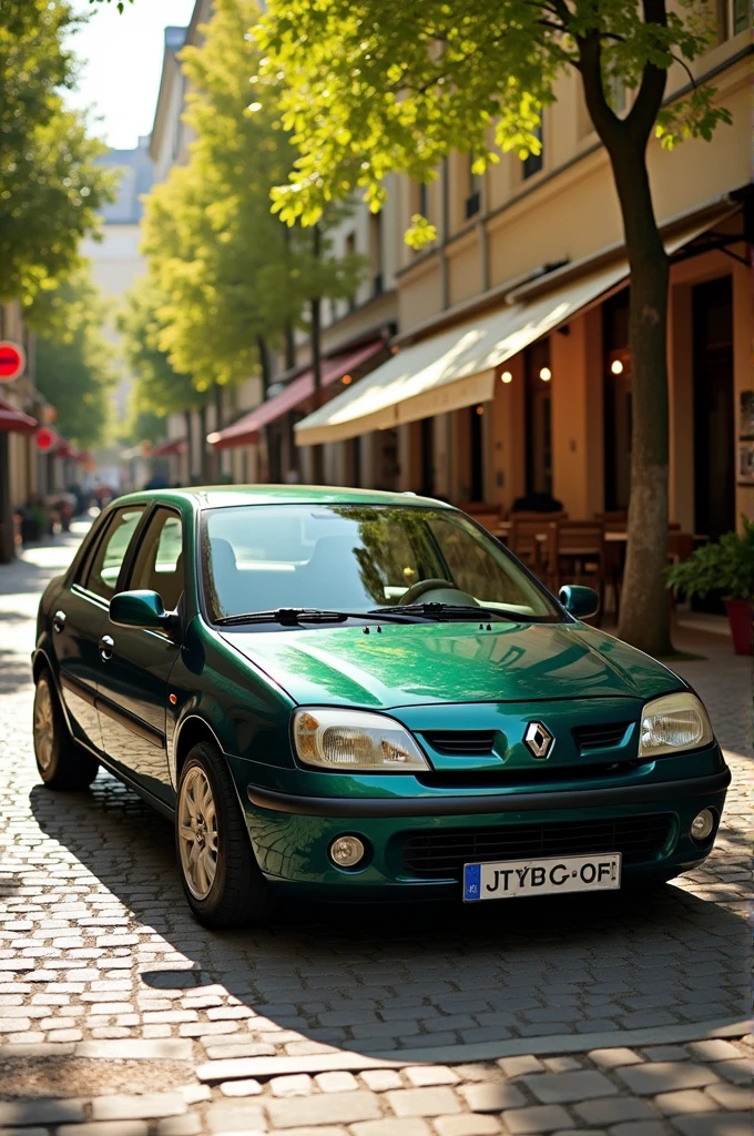 Renault Megane 1 Sedan 98 model Rxt 2.0 dark green