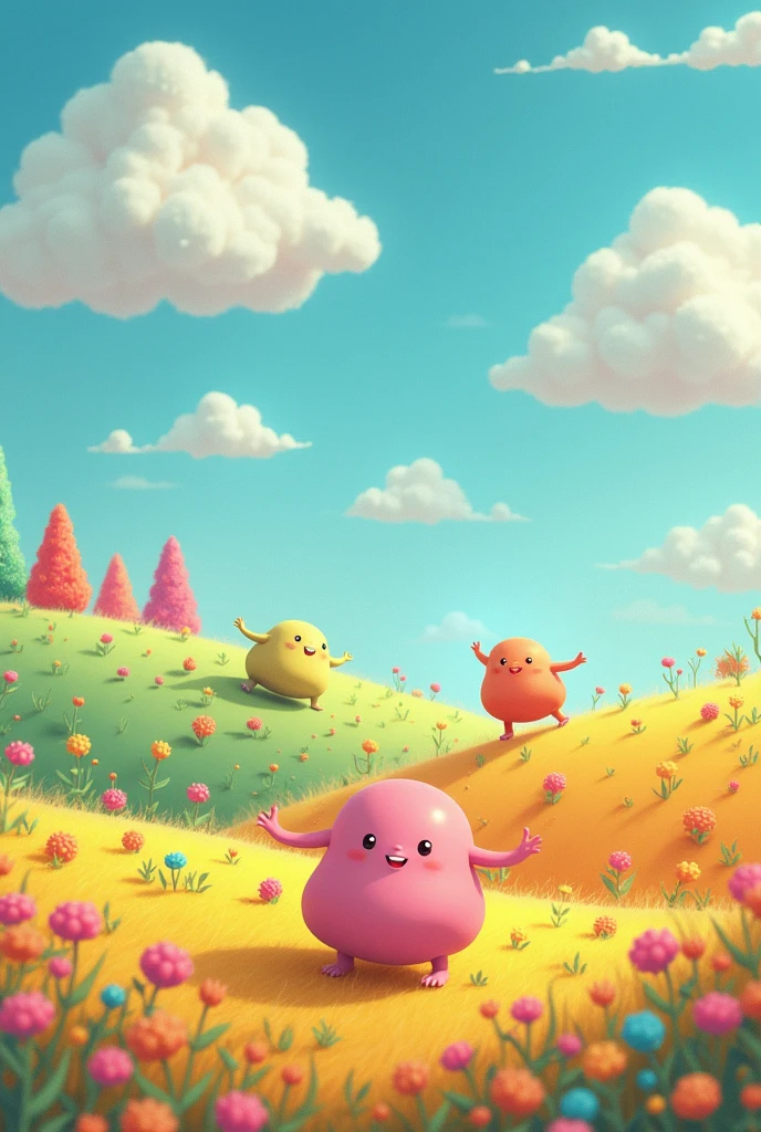 A world where everything is full of farting butts endlessly 