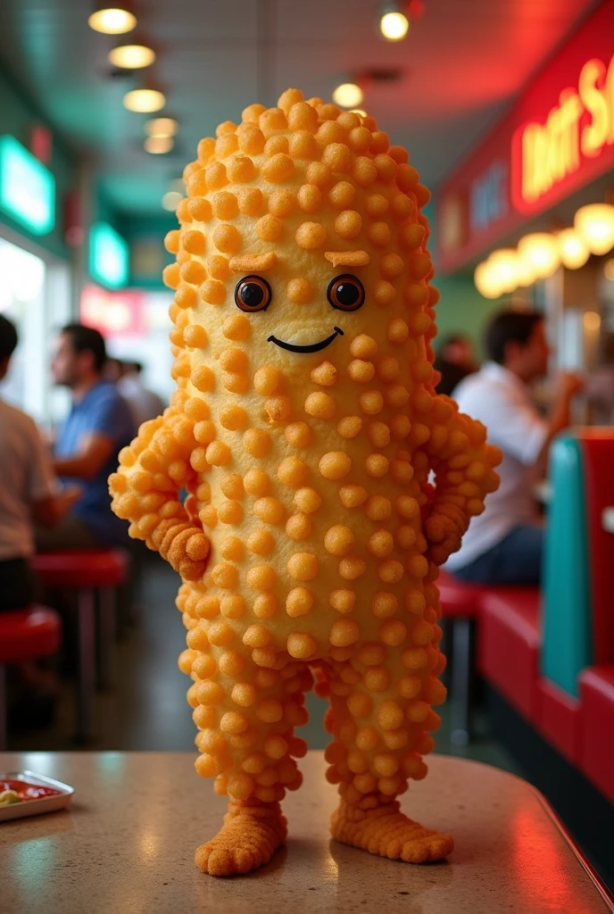Andrew Tate as a tater tot