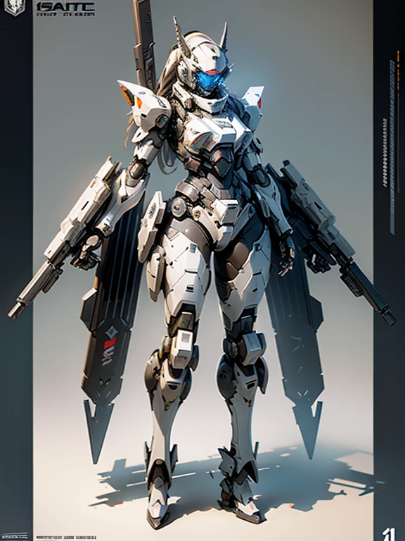 (masterpiece,extremely detailed, a heavy mech, hard surface),(concept art:1.3),(Armored Core Style:1.0),(A woman patrolling in SWAT team&#39;s robot armor),(((tactical heavy equipment:1.4))),((Holding a big rifle:1.5)),(((Black body:1.5))),(The armor has the SWAT logo on it.:1.4),(tactical open face helmet:1.3),(A detailed eye:1.3),(A detailed face:1.3),(Detailed weapons:1.3),(Detailed body:1.3),(full bodyesbian:1.5),(The background is a collapsed city:1.5),lifelike