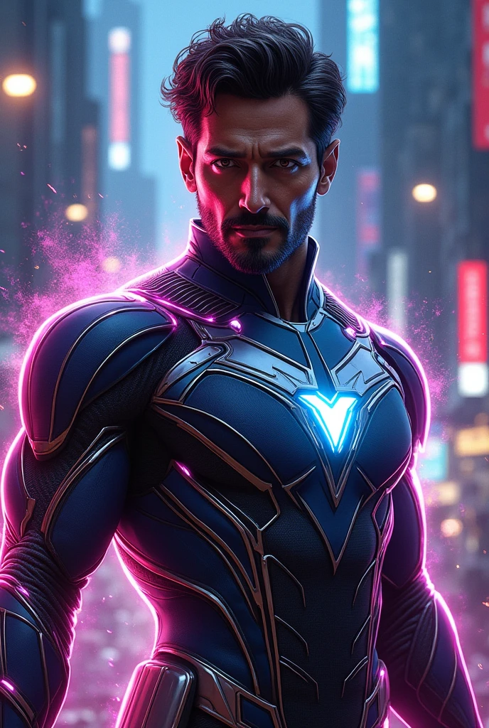 kay kay menon indian actor, marvel's concept art style,