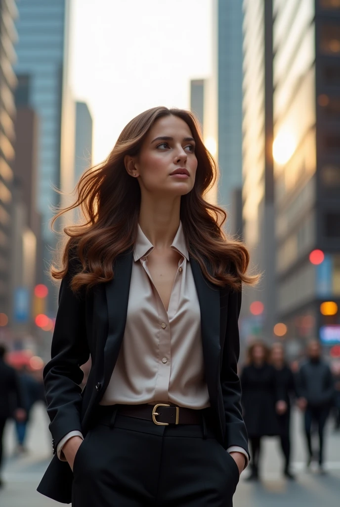 25 Year Old Woman , brown hair, well-dressed
