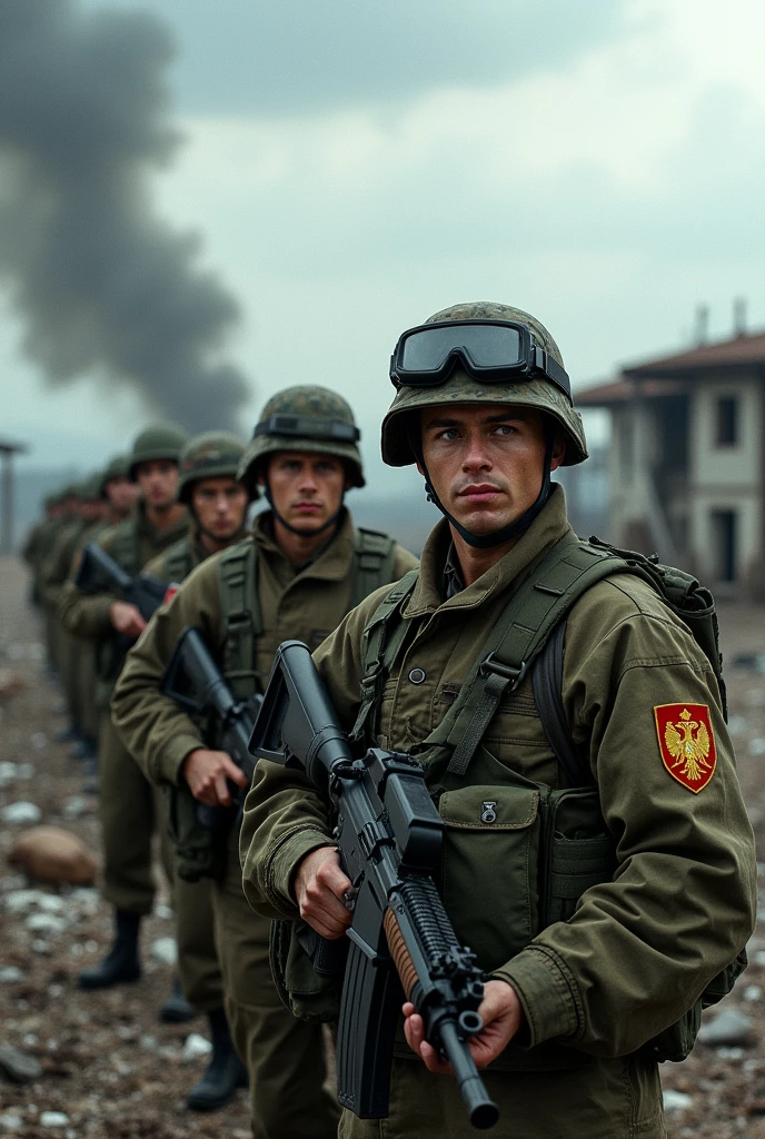 Serbian army in War in bosnia 1995