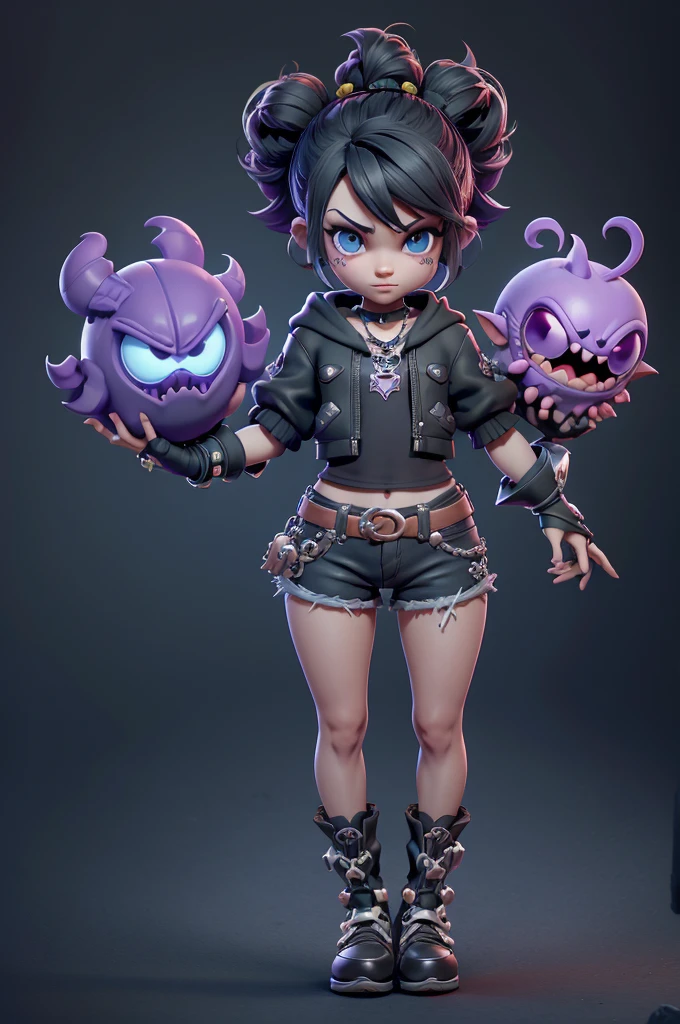 monstros estilos kingdom hearts, baseados em animais,3d style, shadown monster, demons, darkness monster, rayman legends, mickey mouse character style, girl and boy, kingdom hearts, malhas leves e quentinhas, cores frias e alegres, portando espada magica, dark mouse in around, (raytrace), ((shorts muito curto))
