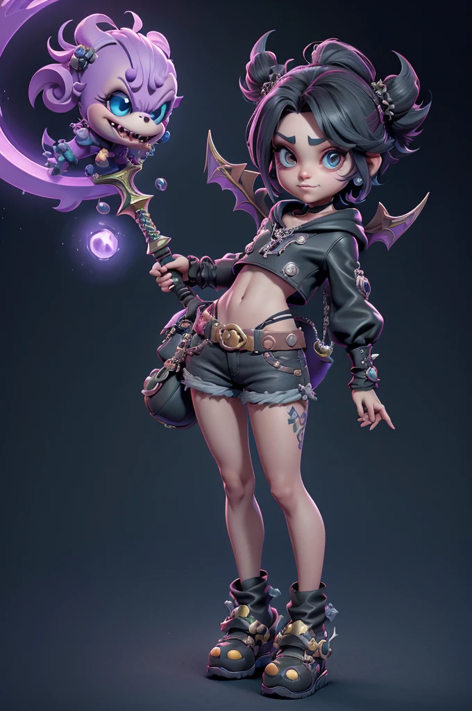 monstros estilos kingdom hearts, baseados em animais,3d style, shadown monster, demons, darkness monster, rayman legends, mickey mouse character style, girl and boy, kingdom hearts, malhas leves e quentinhas, cores frias e alegres, portando espada magica, dark mouse in around, (raytrace), ((shorts muito curto))