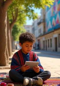9-Year-Old Paraguayan Child and Technology