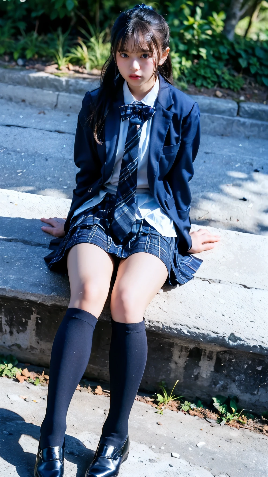 (photorealistic:1.4), best quality, masterpiece, raw 32k photo, (extremely detailed japanese beautiful girl), (extremely detailed eyes:1.2),(baby face), (****ta),(************),(cute face:1.2), ultra-detailed, ultra high res, amazing, BREAK,sitting,
(school uniform:1.5),detailed school girl, (disneyland:1.3), beautiful detailed girl, bangs, cute face, miniskirt,(loafers),(baggysocks)