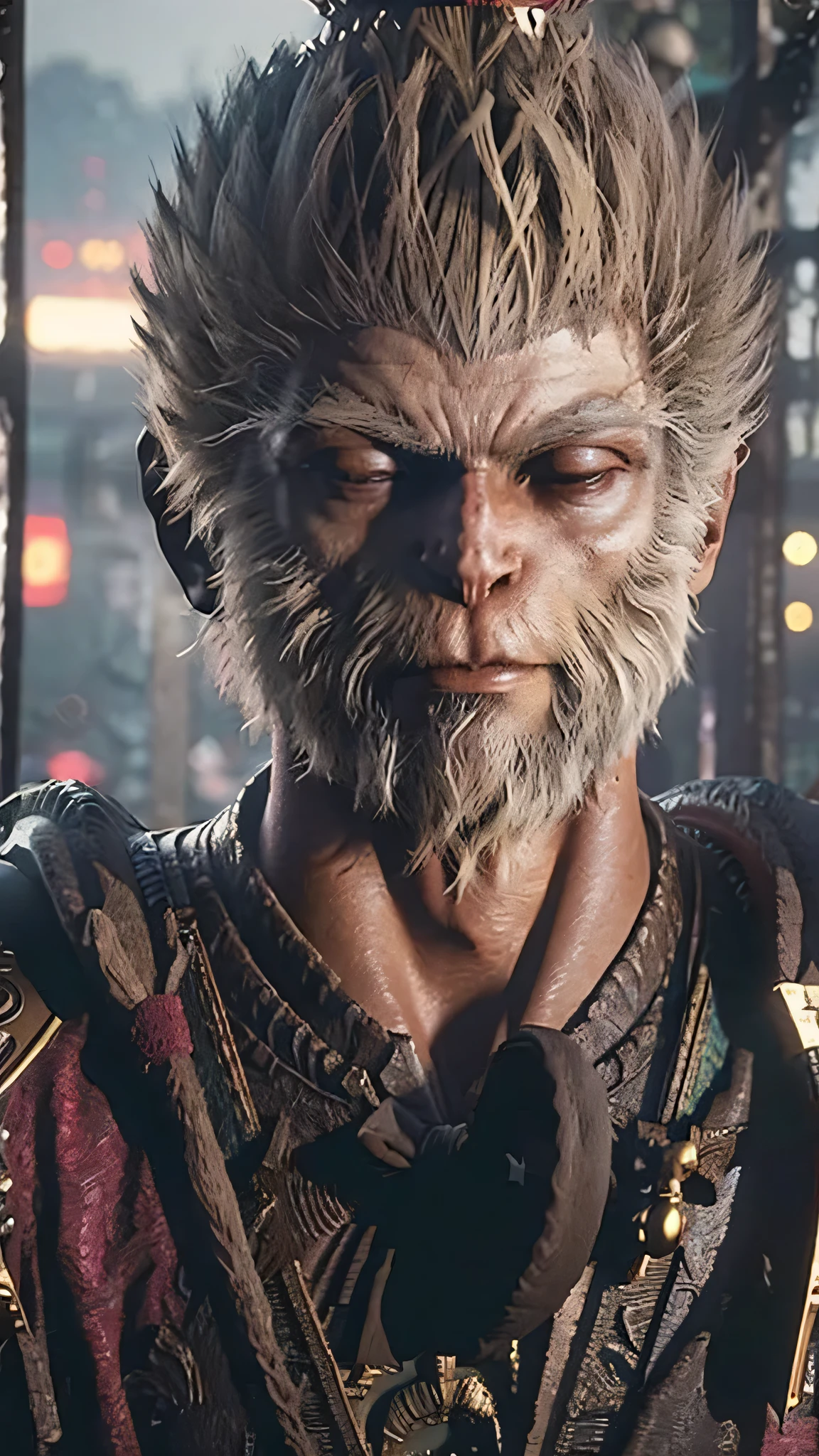 The Buddha Controversy，wukong，masterpiece,best quality,Reality,Super hired,8K,