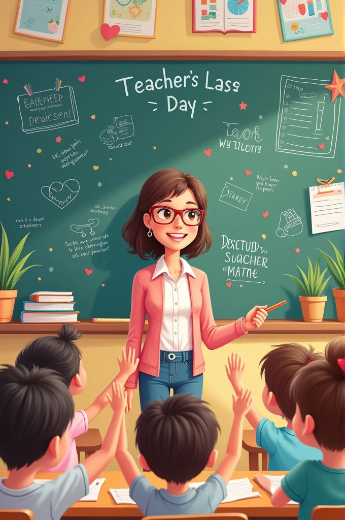 Create a Teacher's Day A5 diary cover