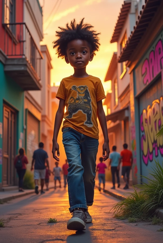 thin, dark-skinned man of