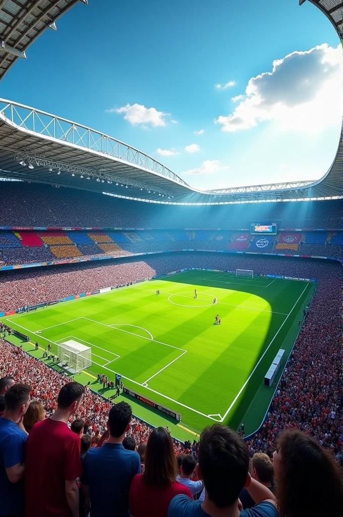 Football stadium