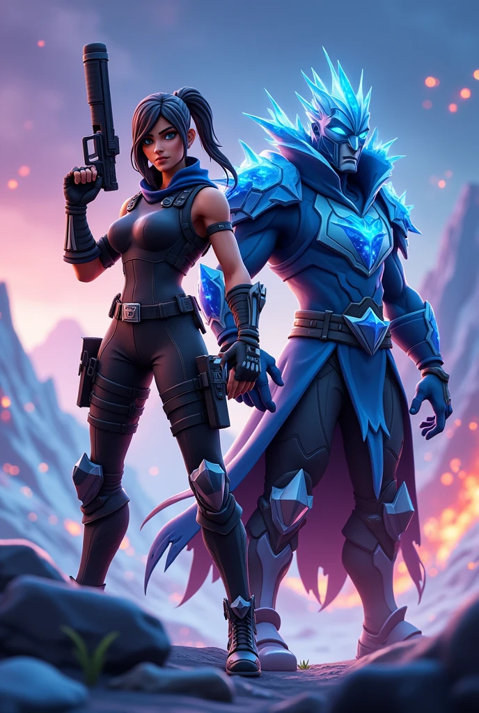 Fortnite profile picture with Headhunter and Chillbringer