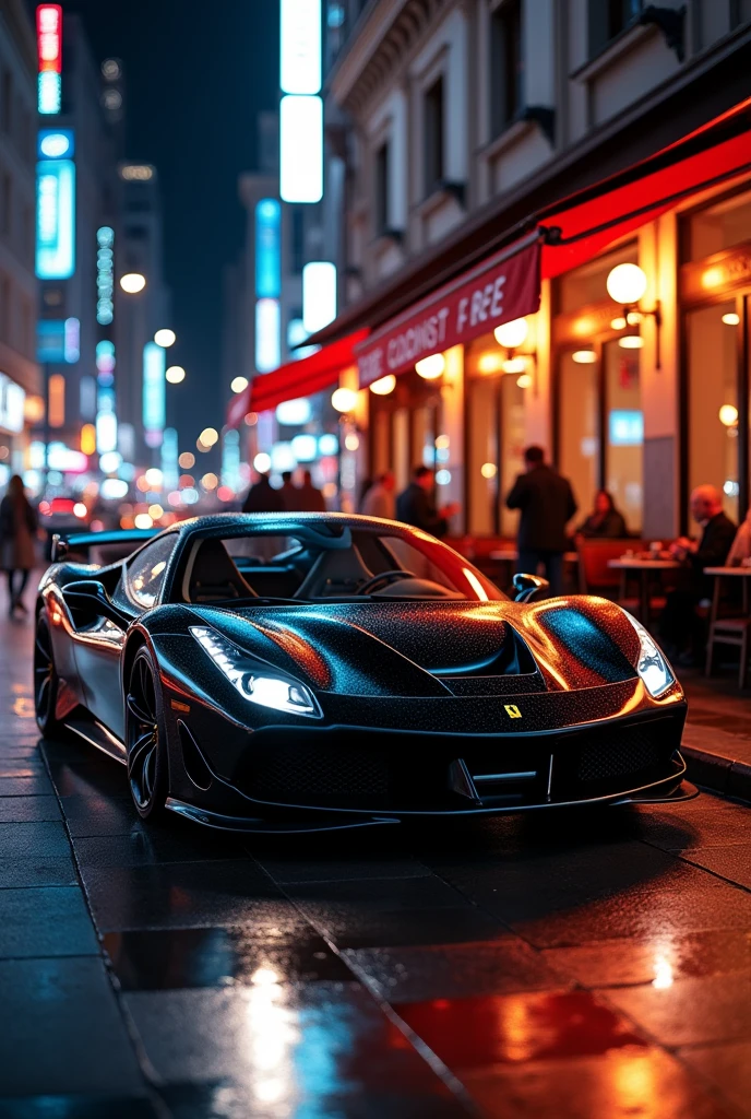 Black Ferrari YouTube resolution