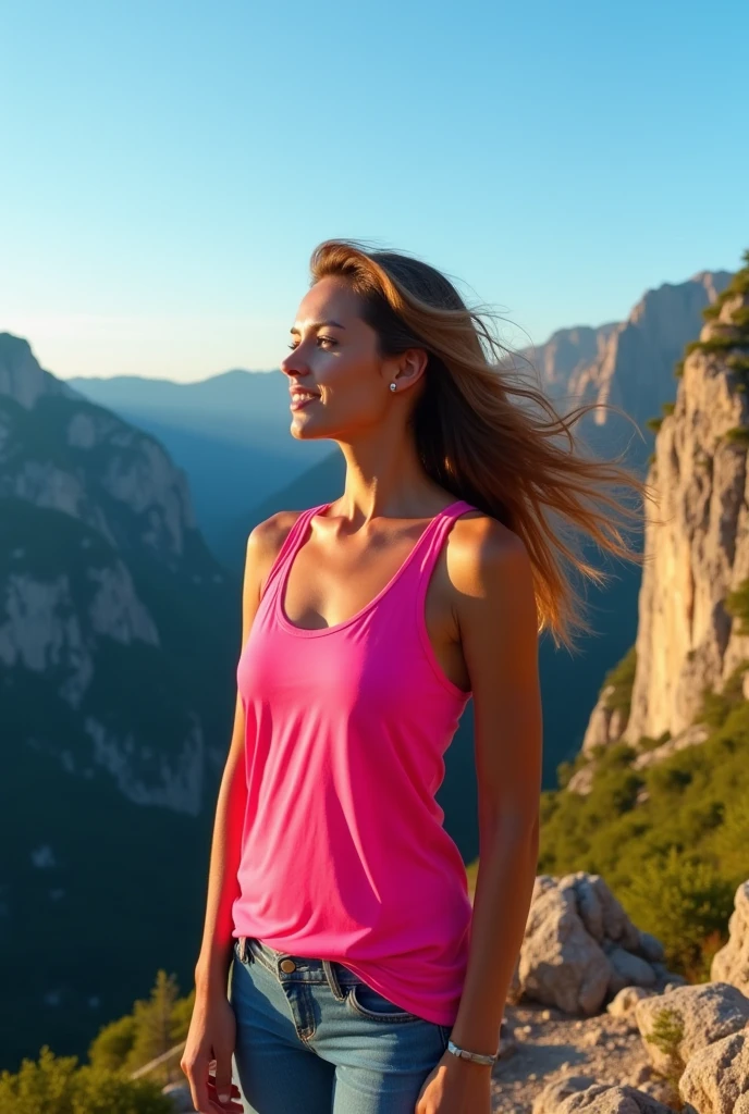 Women hot top mountain