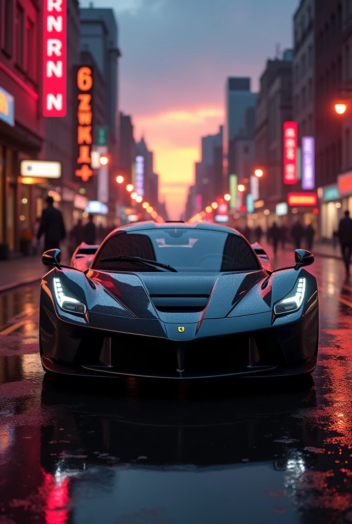 Black Ferrari 16:9