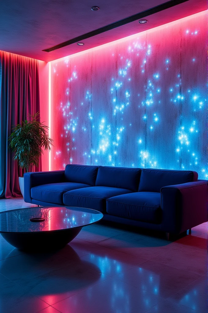 Room with ultra realistic LED